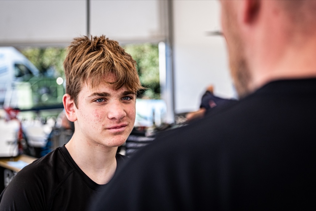 Formeltalenterne kommer på asfalt i weekenden.
(Foto: Grippo)